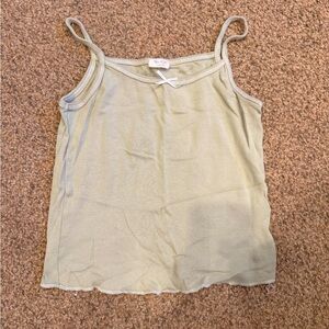Light green brandy Melville tank top